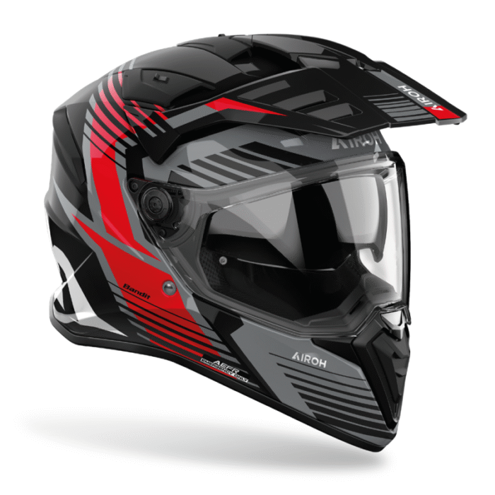 Airoh Kask BANDIT SPICY Red Gloss