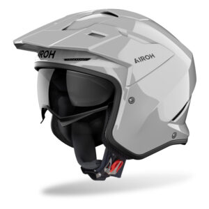 KASK MOTOCYKLOWY AIROH KOMBAKT COLOR DARK GREY GLOSS