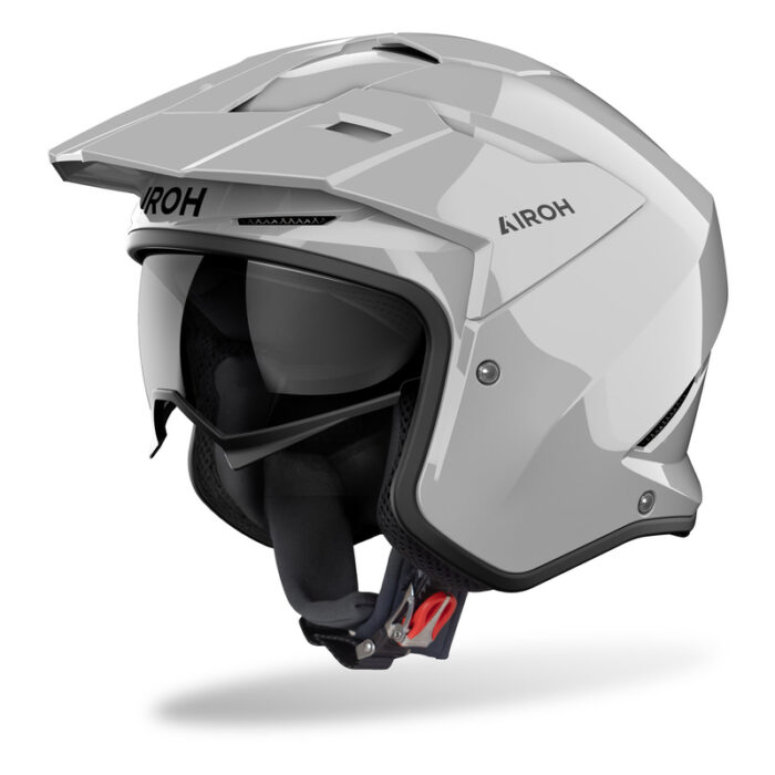 KASK MOTOCYKLOWY AIROH KOMBAKT COLOR DARK GREY GLOSS