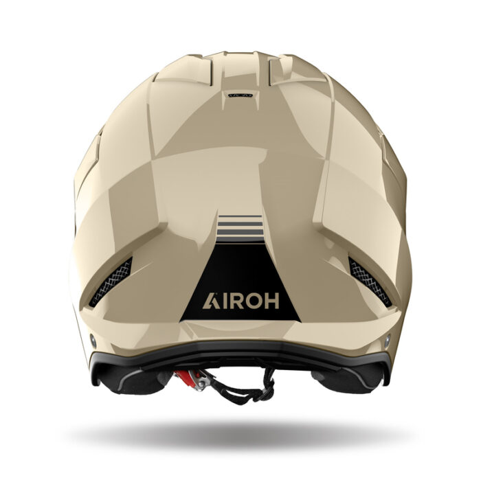 KASK MOTOCYKLOWY AIROH KOMBAKT COLOR MOKA GLOW GLOSS - obrazek 3