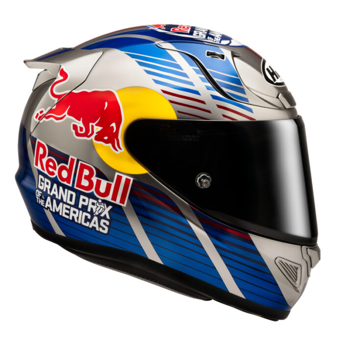 KASK MOTOCYKLOWY HJC RPHA12 RED BULL AUSTIN GP 2 - obrazek 2
