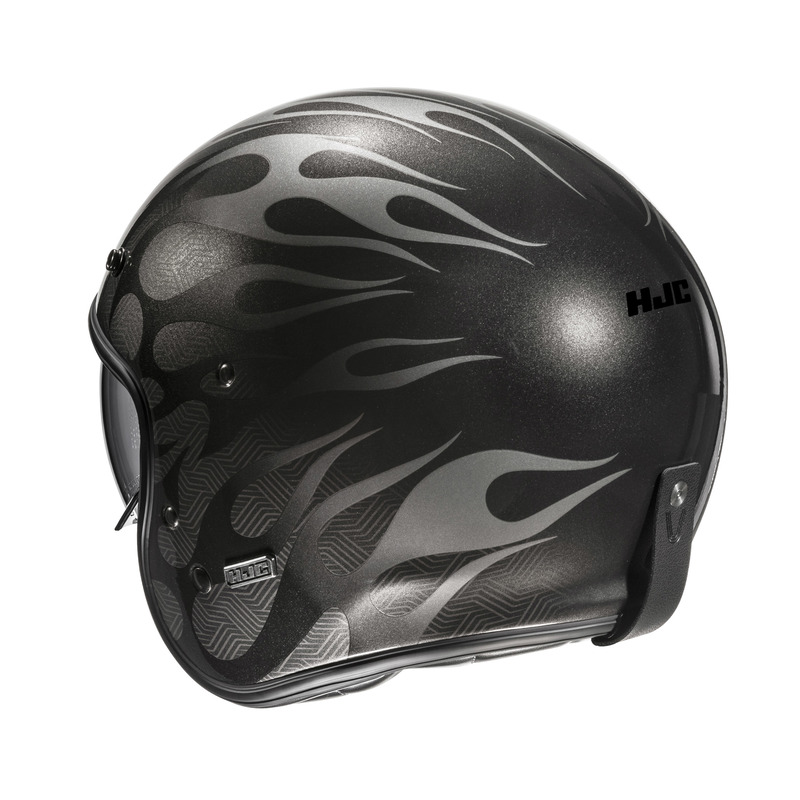 KASK MOTOCYKLOWY HJC V31 FIRO BLACK - obrazek 6
