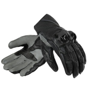 RĘKAWICE MOTOCYKLOWE REBELHORN ST SHORT BLACK GREY