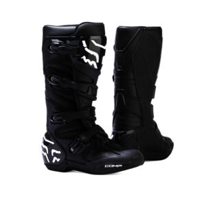 BUTY MOTOCYKLOWE JUNIOR FOX COMP BLACK Y3 (WKŁADKA