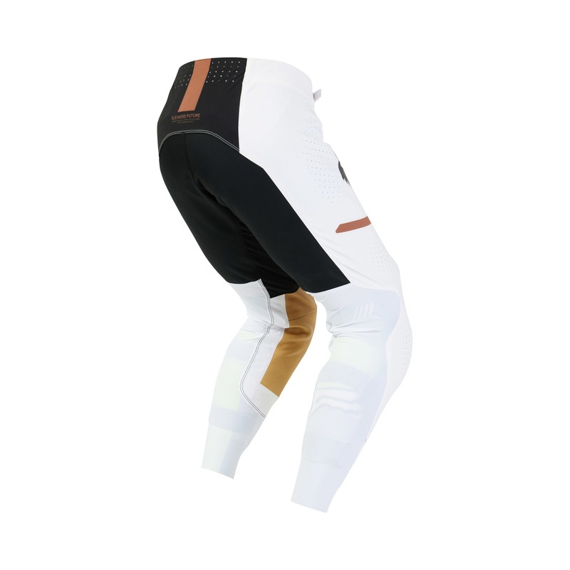 SPODNIE MOTOCYKLOWE FOX FLEXAIR OPTICAL BLACK WHITE - obrazek 4