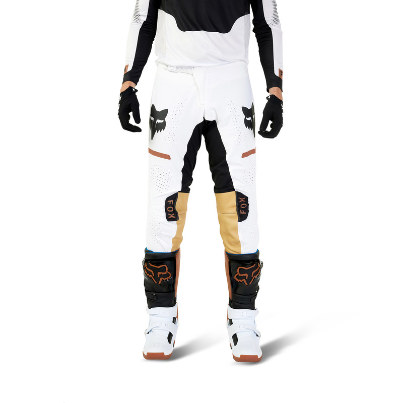 SPODNIE MOTOCYKLOWE FOX FLEXAIR OPTICAL BLACK WHITE - obrazek 5
