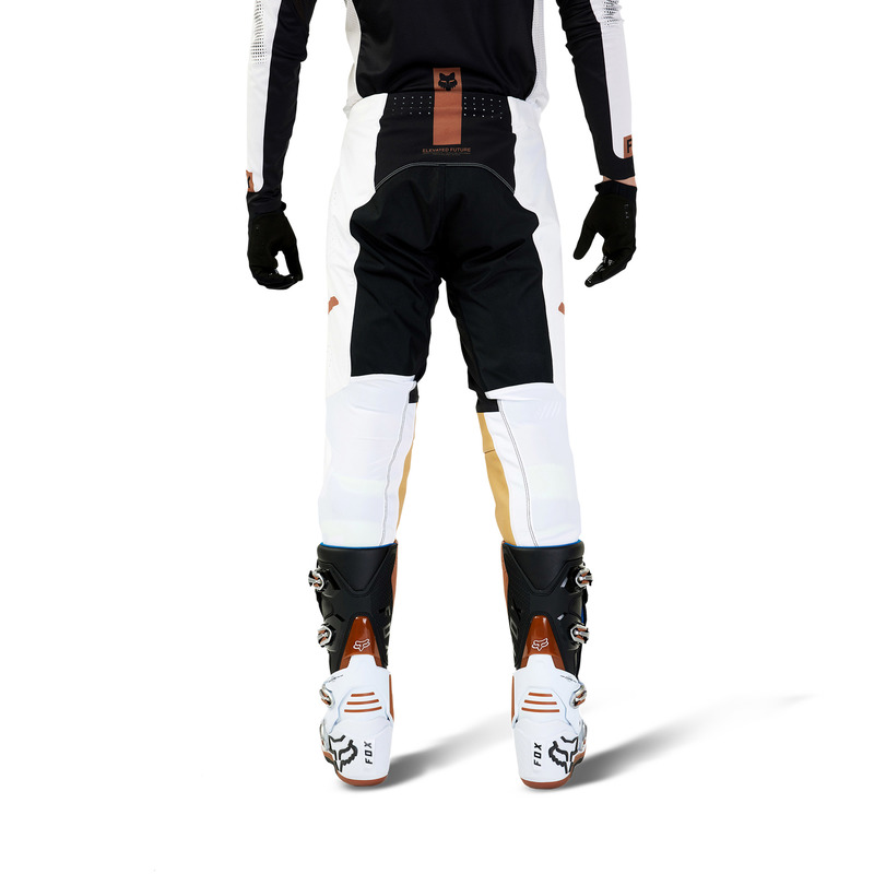 SPODNIE MOTOCYKLOWE FOX FLEXAIR OPTICAL BLACK WHITE - obrazek 6