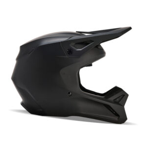 KASK MOTOCYKLOWY FOX V1 SOLID MATTE BLACK