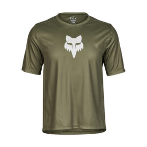 KOSZULKA ROWEROWA JUNIOR FOX RANGER OLIVE GREEN