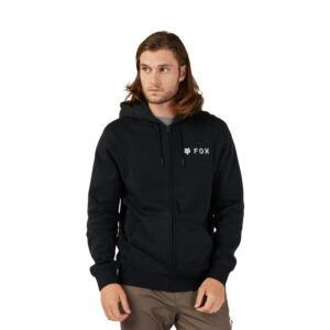 BLUZA Z KAPTUREM NA ZAMEK FOX ABSOLUTE BLACK