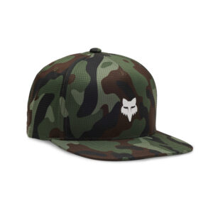 CZAPKA Z DASZKIEM FOX HEAD TECH SNAPBACK GREEN CAMO