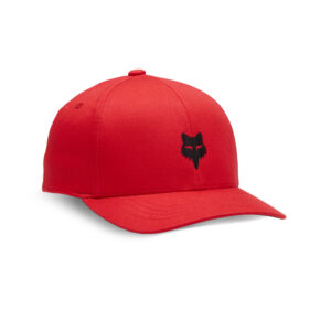 CZAPKA Z DASZKIEM JUNIOR FOX LEGACY 110 SB FLAME RED