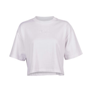 T-SHIRT DAMSKI FOX WORDMARK OS CROP WHITE