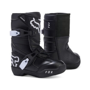 BUTY MOTOCYKLOWE JUNIOR FOX COMP BLACK Y12 (WKŁADKA
