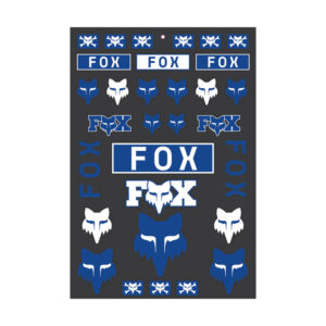 NAKLEJKA FOX LEGACY TRACK PACK BLUE