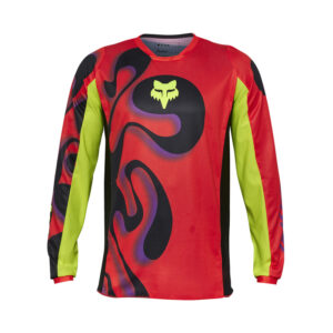 BLUZA MOTOCYKLOWA FOX 180 EMOTION FLUO RED
