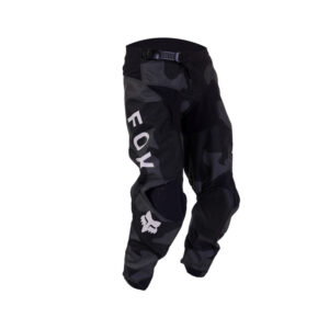 SPODNIE MOTOCYKLOWE JUNIOR FOX 180 BNKR BLACK CAMO