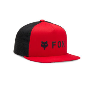 CZAPKA Z DASZKIEM JUNIOR FOX ABSOLUTE SB MESH FLAME RED
