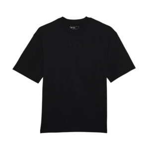 T-SHIRT FOX WORDMARK OVERSIZED BLACK