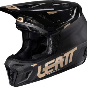 KASK MOTOCYKLOWY Z GOGLAMI LEATT KIT MOTO 9.5 CARBON M