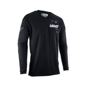 BLUZA OFFROADOWA LEATT MOTO 4.5 WINDBLOCK BLACK L