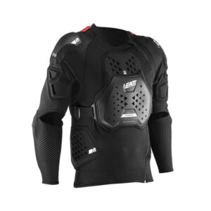 KOSZULKA Z OCHRANIACZAMI LEATT 3DF AIRFIT HYBRID BLACK (160-172CM) S/M