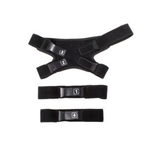 ZESTAW PASKÓW DO ORTEZY KOLAN LEATT STRAP KIT ALL C-FRAME PAIR S/M