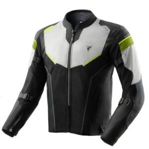KURTKA MOTOCYKLOWA TEKSTYLNA REBELHORN HIFLOW 5 BLACK GREY FLUO YELLOW