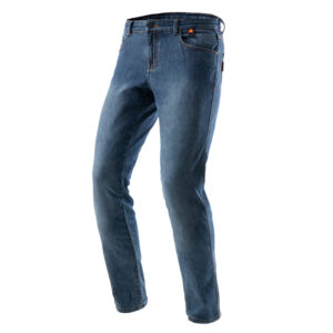 JEANSY MOTOCYKLOWE REBELHORN BRONCO WASHED BLUE MONOLAYER