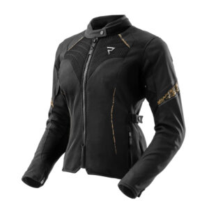 KURTKA MOTOCYKLOWA TEKSTYLNA DAMSKA REBELHORN JAX BLACK GOLD