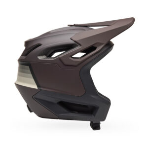 KASK ROWEROWY FOX DROPFRAME PRO GRID COCOA