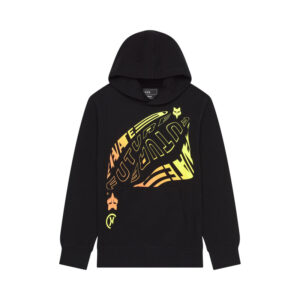 BLUZA Z KAPTUREM JUNIOR FOX ELEVATED FLEECE PO BLACK