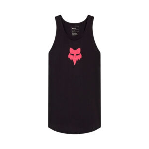 KOSZULKA BEZ RĘKAWÓW DAMSKA FOX HEAD TANK BLACK PINK