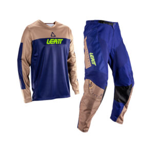 STRÓJ OFFROADOWY BLUZA I SPODNIE LEATT RIDE KIT MOTO 3.5 BROWN XL