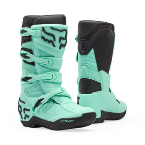 BUTY MOTOCYKLOWE JUNIOR FOX COMP TEAL Y6 (WKŁADKA