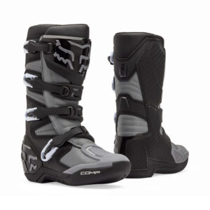 BUTY MOTOCYKLOWE JUNIOR FOX COMP CORE BLACK GREY Y5 (WKŁADKA
