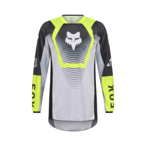 BLUZA MOTOCYKLOWA FOX 180 COLLECT GREY YELLOW