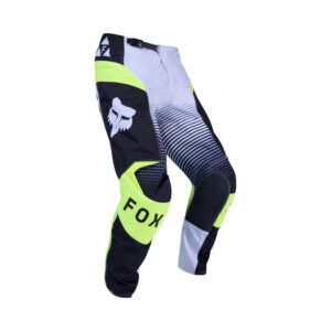 SPODNIE MOTOCYKLOWE FOX 180 COLLECT GREY YELLOW