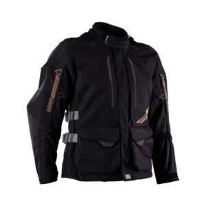 KURTKA MOTOCYKLOWA TEKSTYLNA LEATT ADV DRITOUR 5.5 STEALTH BLACK GREY XL