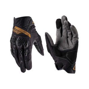 RĘKAWICE MOTOCYKLOWE LEATT ADV HYDRADRI 6.5 SHORT STEALTH BLACK GREY XL