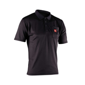 T-SHIRT LEATT POLO TEAM BLACK XL