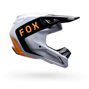 KASK MOTOCYKLOWY JUNIOR FOX V1 NOBLE BLACK WHITE