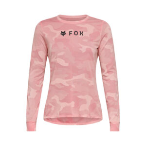 KOSZULKA ROWEROWA Z DŁUGIM RĘKAWEM DAMSKA FOX RANGER TRU DRI BERRY