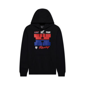 BLUZA Z KAPTUREM FOX HONDA BLACK
