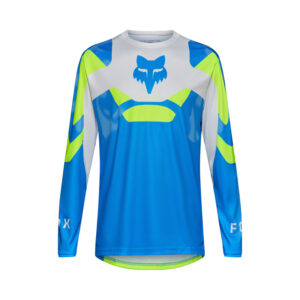 KOSZULKA ROWEROWA Z DŁUGIM RĘKAWEM FOX RANGER TACTILE BLUE JEWEL