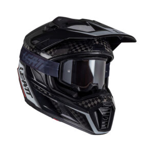 KASK MOTOCYKLOWY Z GOGLAMI LEATT KIT ADV 9.5 CARBON M