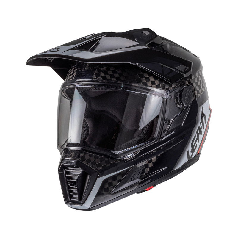 KASK MOTOCYKLOWY Z GOGLAMI LEATT KIT ADV 9.5 CARBON M - obrazek 4