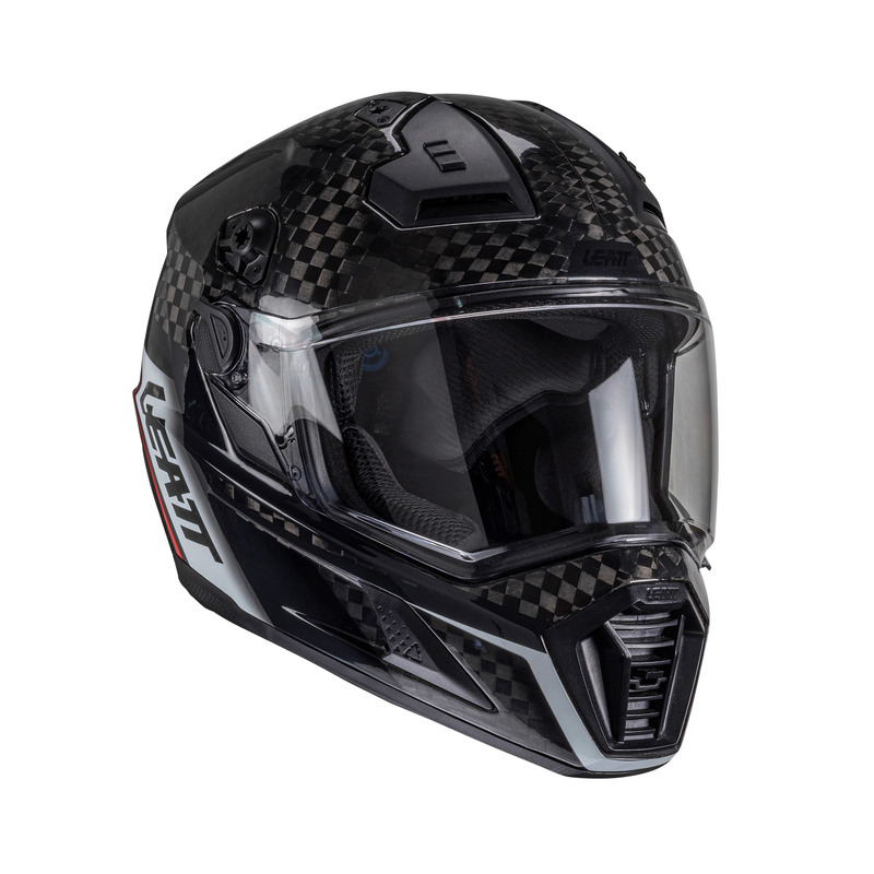 KASK MOTOCYKLOWY Z GOGLAMI LEATT KIT ADV 9.5 CARBON L - obrazek 5