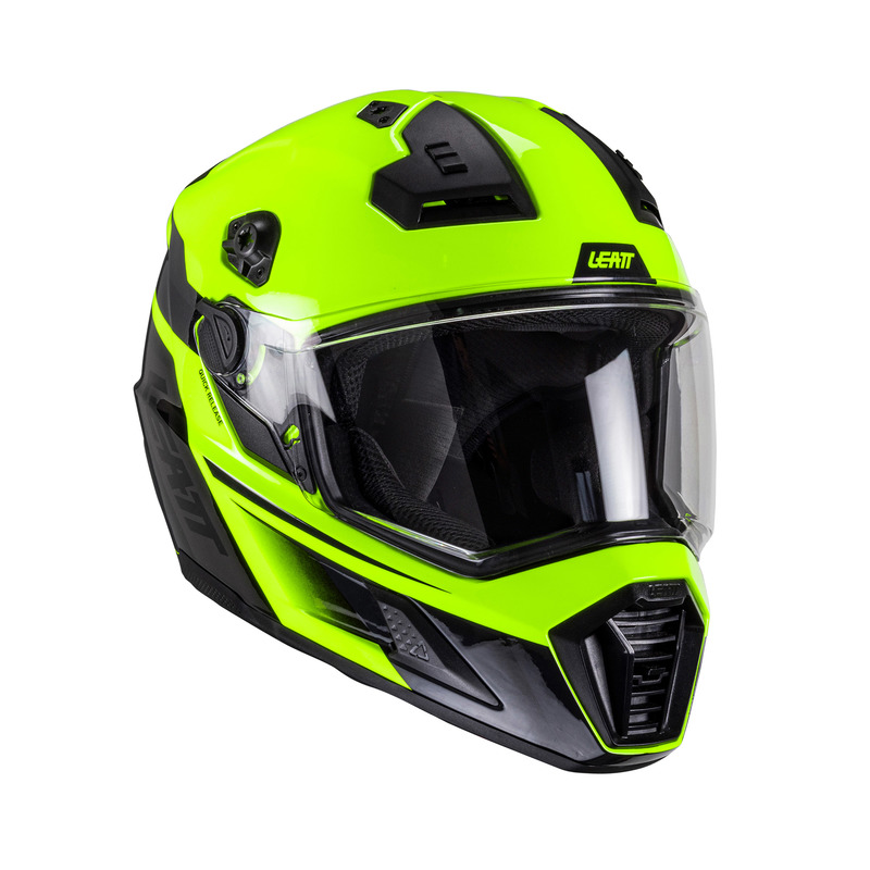 KASK MOTOCYKLOWY Z GOGLAMI LEATT KIT ADV 8.5 HI-VIZ L - obrazek 4