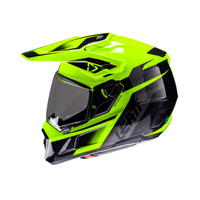 KASK MOTOCYKLOWY Z GOGLAMI LEATT KIT ADV 8.5 HI-VIZ M - obrazek 4